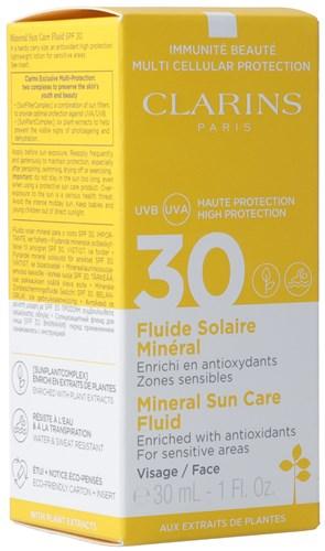 CLARINS SOLAIRE Visage SPF30 Fluide 30 ml
