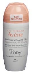 AVENE Body Deodorant Roll on 24h 50 ml