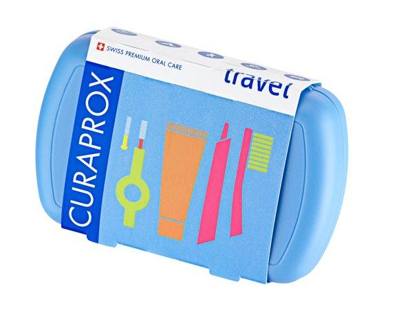CURAPROX Travel Set blau