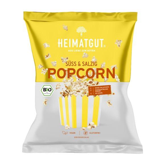 HEIMATGUT Popcorn Süß & Salzig Bio Btl 90 g