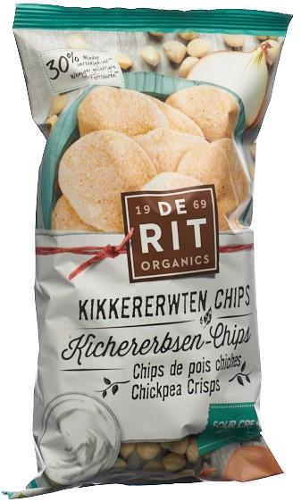 DE RIT Kichererbsen-Chips Sour Cream Oni Bio 70 g