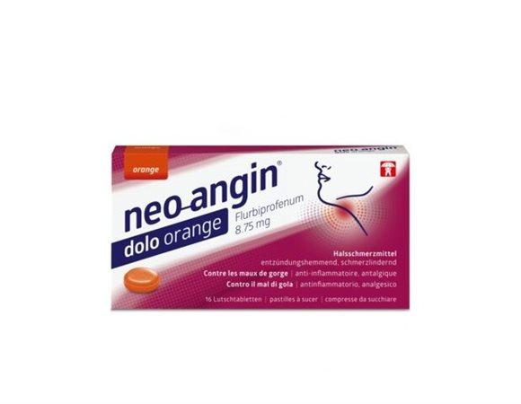 NEO-ANGIN dolo Lutschtabl 8.75 mg Orange 16 Stk