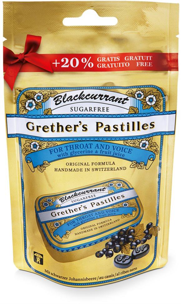GRETHERS Blackcurrant Past o Z + 20g grat 100 g