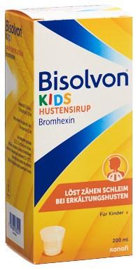 BISOLVON Kids Hustensirup Fl 200 ml