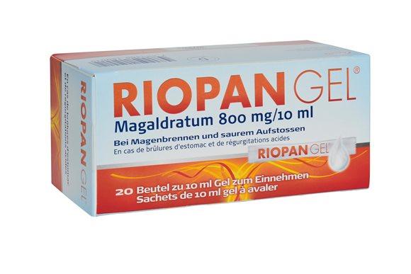 RIOPAN GEL 800 mg (neu) 20 Btl 10 ml
