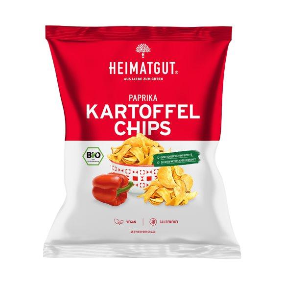 HEIMATGUT Kartoffel Chips Paprika Btl 125 g